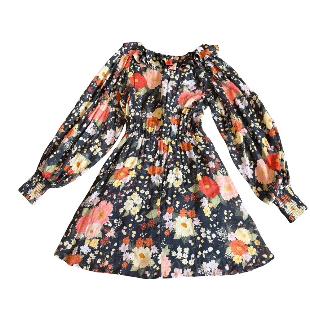 Spell and the Gypsy Sangria Playdress Nightshade Long Sleeve Floral Size Small - Picture 9 of 14